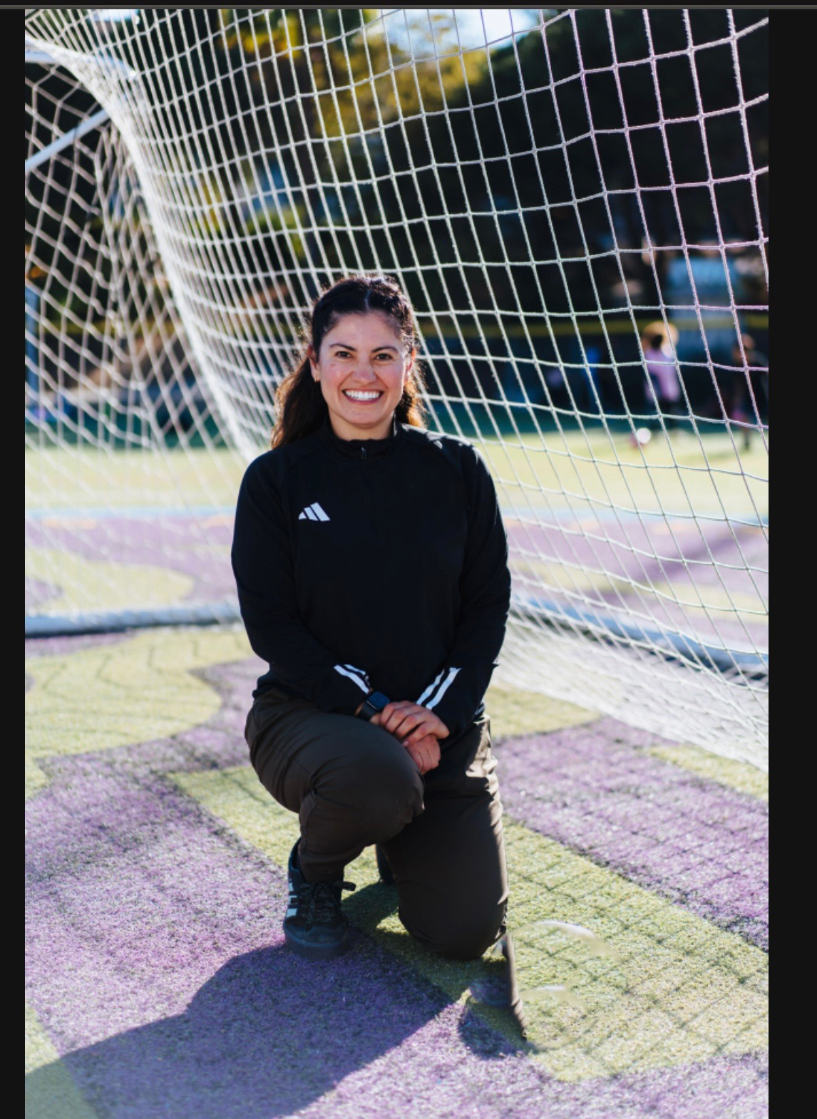 Claudia at Formula Soccer Center